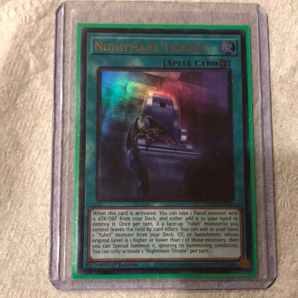 Yu-Gi-Oh! Card Noghtmare Throne